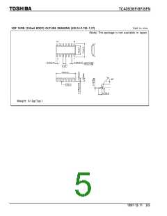 TC4093BP (TOSHIBA) PDF技术资料下载TC4093BP 供应信息IC