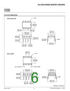 浏览型号TC4420CPA的Datasheet PDF文件第6页