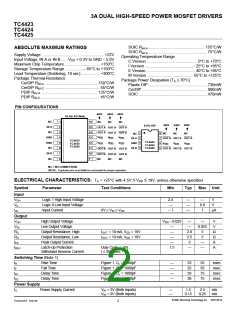 浏览型号TC4424的Datasheet PDF文件第2页