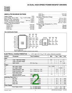 浏览型号TC4424EPA的Datasheet PDF文件第2页