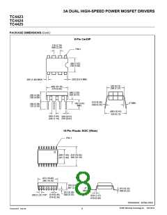 浏览型号TC4424EPA的Datasheet PDF文件第8页