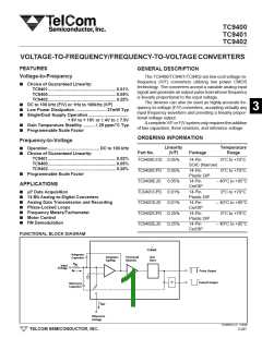 浏览型号TC9400的Datasheet PDF文件第1页