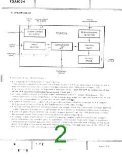 浏览型号TDA1024的Datasheet PDF文件第2页