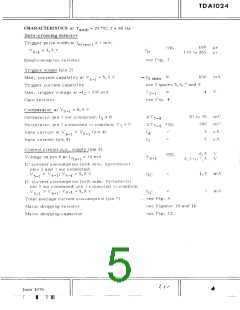浏览型号TDA1024的Datasheet PDF文件第5页
