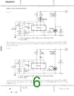 浏览型号TDA1024的Datasheet PDF文件第6页