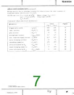 浏览型号TDA1024的Datasheet PDF文件第7页