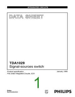 浏览型号TDA1029的Datasheet PDF文件第1页