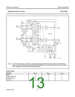 浏览型号TDA1029的Datasheet PDF文件第13页