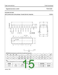 浏览型号TDA1029的Datasheet PDF文件第15页