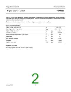 浏览型号TDA1029的Datasheet PDF文件第2页