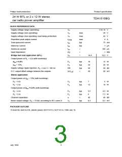 浏览型号TDA1515的Datasheet PDF文件第3页