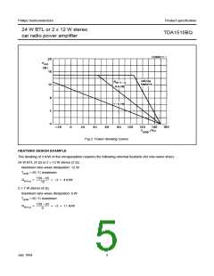 浏览型号TDA1515的Datasheet PDF文件第5页