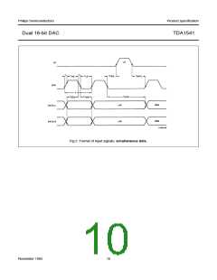 浏览型号TDA1541的Datasheet PDF文件第10页
