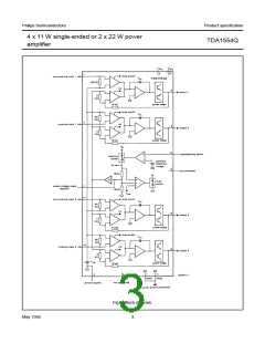 浏览型号TDA1554Q的Datasheet PDF文件第3页