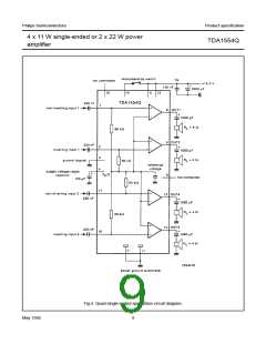 浏览型号TDA1554Q的Datasheet PDF文件第9页