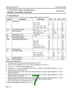 浏览型号TDA1557Q的Datasheet PDF文件第7页
