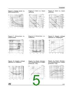 浏览型号TDA2003的Datasheet PDF文件第5页