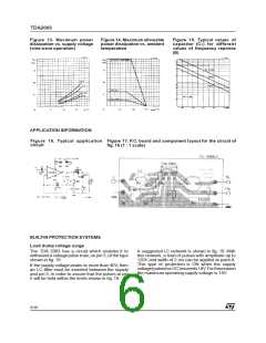 浏览型号TDA2003H的Datasheet PDF文件第6页