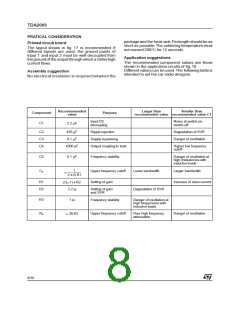 浏览型号TDA2003V的Datasheet PDF文件第8页