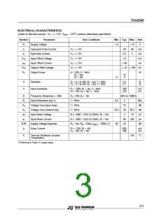 浏览型号TDA2006的Datasheet PDF文件第3页
