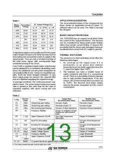 浏览型号TDA2030A的Datasheet PDF文件第13页