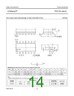 浏览型号TEA1521P的Datasheet PDF文件第14页
