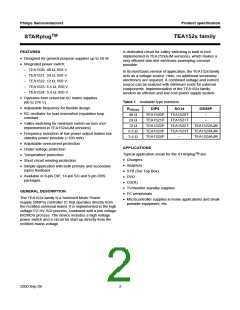浏览型号TEA1521P的Datasheet PDF文件第2页