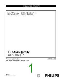 浏览型号TEA1523P的Datasheet PDF文件第1页