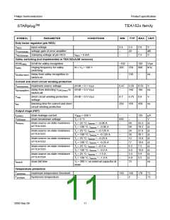 浏览型号TEA1523的Datasheet PDF文件第11页