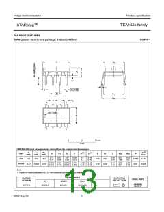 浏览型号TEA1523P的Datasheet PDF文件第13页