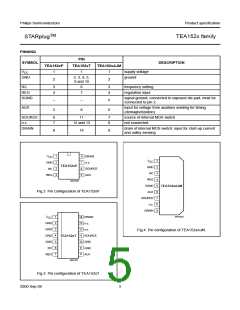 浏览型号TEA1523P的Datasheet PDF文件第5页