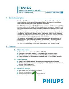 浏览型号TEA1532的Datasheet PDF文件第1页