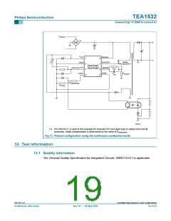 浏览型号TEA1532的Datasheet PDF文件第19页