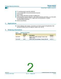 浏览型号TEA1532的Datasheet PDF文件第2页