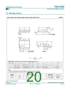 浏览型号TEA1532的Datasheet PDF文件第20页