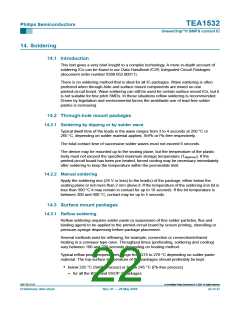 浏览型号TEA1532的Datasheet PDF文件第22页