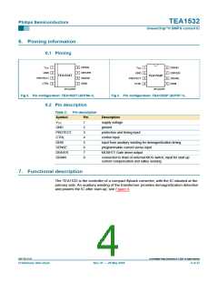 浏览型号TEA1532的Datasheet PDF文件第4页