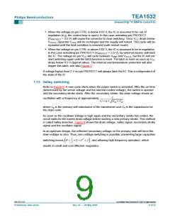 浏览型号TEA1532的Datasheet PDF文件第9页