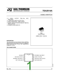 浏览型号TEA2014A的Datasheet PDF文件第1页