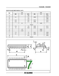 浏览型号TEA2025B的Datasheet PDF文件第7页