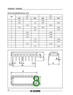 浏览型号TEA2025B的Datasheet PDF文件第8页