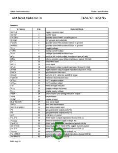 浏览型号TEA5757的Datasheet PDF文件第5页