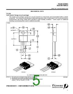 浏览型号TIC226的Datasheet PDF文件第5页