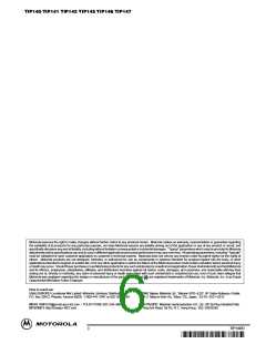 浏览型号TIP142的Datasheet PDF文件第6页