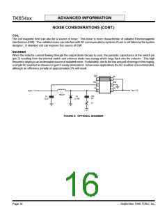 浏览型号TK65418MTL/418的Datasheet PDF文件第16页