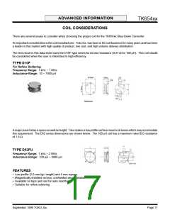 浏览型号TK65418MTL/418的Datasheet PDF文件第17页