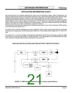 浏览型号TK65418MTL/418的Datasheet PDF文件第21页