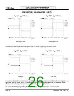 浏览型号TK65418MTL/418的Datasheet PDF文件第26页
