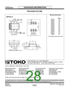 浏览型号TK65418MTL/418的Datasheet PDF文件第28页