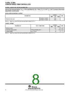 浏览型号TL3842的Datasheet PDF文件第8页
